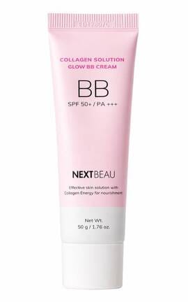 NEXTBEAU-Крем для лица Nextbeau Collagen BB Light Beige 50 г-8809696983596