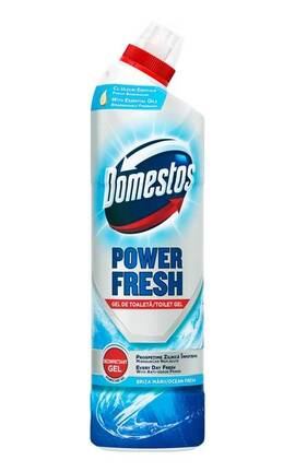 DOMESTOS-Засіб для чищення туалету Domestos Aroma Power Свіжість океану 700 мл-8720182431240-