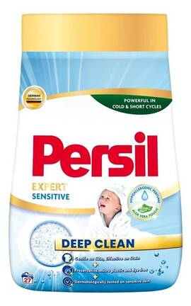 PERSIL-Стиральный порошок Persil Expert Deep Clean для стиральных машин Sensitive 27 циклов 4.05 кг-9000101806229-
