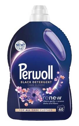 PERWOLL-Гель для стирки Perwoll Восстановление и аромат для тёмной одежды 3000 мл-9000101811322-