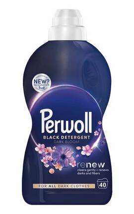 PERWOLL-Гель для стирки Perwoll Восстановление и аромат для тёмной одежды 2000 мл-9000101809992-
