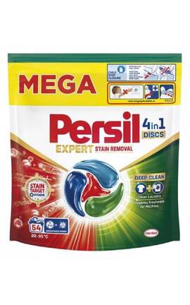 PERSIL-Капсулы для стирки Persil 4in1 Expert Stain Removal Deep Clean 54 шт-9000101830859-