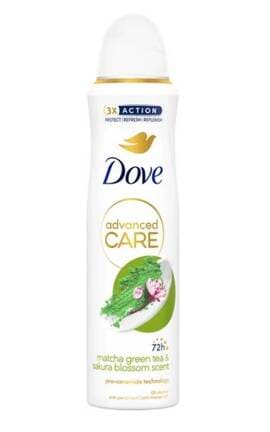 DOVE-Антиперспірант-аерозоль Dove Зелений чай матча та цвіт сакури до 72 годин 150 мл-8720181291654-