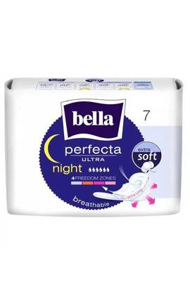 BELLA-Гигиенические прокладки Bella Perfecta Ultra NIGHT Extra Soft 7 шт-5900516305376-