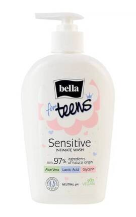 BELLA-Средство для интимной гигиены Bella For Teens Sensitive 300 мл-5900516038830-