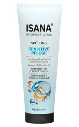 ISANA HAIR PROFESSIONAL-Кондиціонер Isana Professional для чутливої шкіри голови та пошкодженого волосся 200 мл-4068134135513-