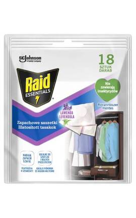 RAID-Подушечки от моли Raid Лаванда 18 шт-5000204090048-