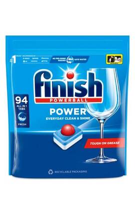 FINISH-Таблетки для посудомоечных машин FINISH All in 1 94 шт-5997321736280-