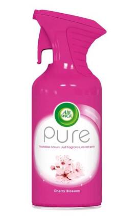 AIR WICK-Аэрозольный освежитель воздуха Air Wick Pure Цветущая сакура 250 мл-5900627066302-