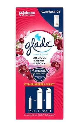 GLADE-Сменный баллон Микроспрей Glade Пивония и сочные ягоды 10 мл-5000204078442-