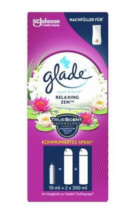 GLADE-Освежитель воздуха микроспрей Glade Японский сад сменный баллончик 10 мл-5000204078565-