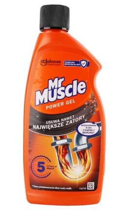 MR MUSCLE-Гель Mr Muscle для прочистки труб 500 мл-5000204314922-