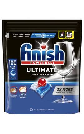 FINISH-Таблетки для посудомоечных машин Finish Ultimate All in 1 100 шт-5908252012091-