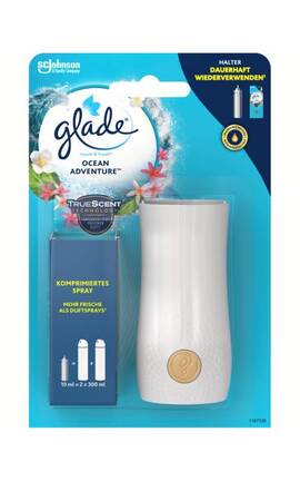 GLADE-Освіжувач повітря мінi-спрей Glade Лазурова хвиля та магнолiя 10 мл-5000204076059-