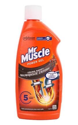 MR MUSCLE-Гель Mr Muscle для прочищення труб 500 мл-5000204314922-