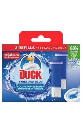 DUCK-Туалетний блок Duck Диски чистоти Блакить 2 змінні блоки-5000204331394-