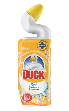 DUCK-Чистящее средство для унитаза Duck Гель глубокой очистки Цитрусовый 500 мл-4823002000733-