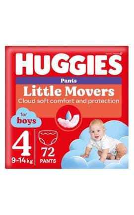 HUGGIES-Підгузки-трусики для хлопчиків Huggies дитячі розмір 4 9-14 кг 72 шт-5029053564104-