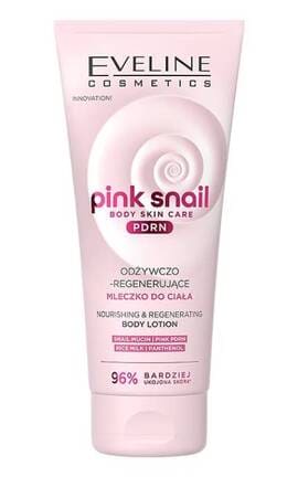 EVELINE-Лосьйон для тіла Eveline Cosmetics Pink Snail Nourishing живильний та регенеруючий 200 мл-5903416092926-