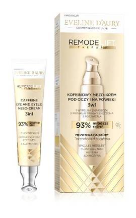 EVELINE-Мезо-крем з кофеїном 3-в-1 Eveline Cosmetics для шкіри навколо очей 15 мл-5903416073680