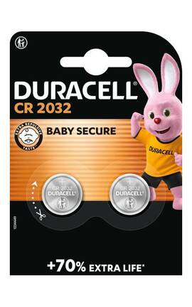 DURACELL-Батарейки литиевые Duracell 3V 2032 2 шт-5000394054967-
