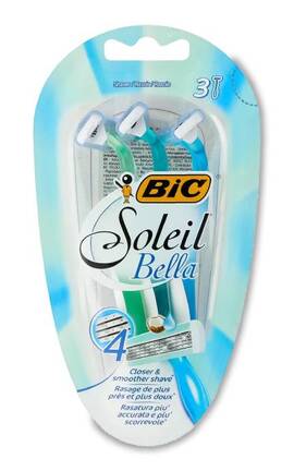 BIC-Бритва для гоління Bic Soleil Bella Colours жіноча 3 шт-3086123220386-