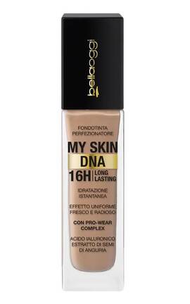 BELLAOGGI-Тональна основа для обличчя Bellaoggi My Skin DNA 16H 05W - Carmel 34 г-8028997014871-