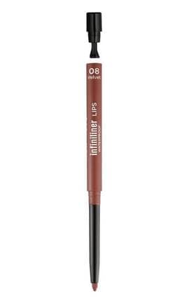 MON REVE-Олівець для губ водостійкий Mon Reve Infiniliner 08 Velvet 1 шт-5201641041888-