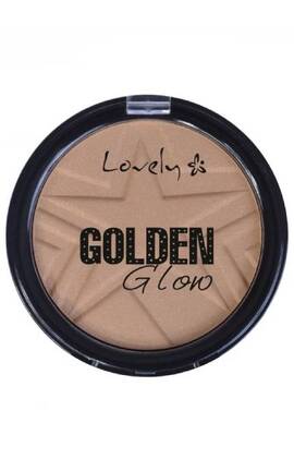 LOVELY-Пудра для лица Lovely Golden Glow 03 матирующая 10,5 г-5907439133383-