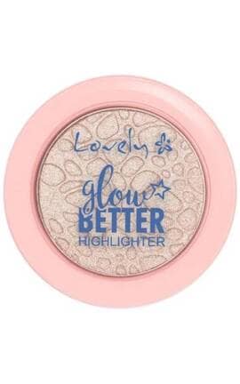 LOVELY-Хайлайтер для лица Lovely Glow Better прессованный 3,5 г-5901801639770-