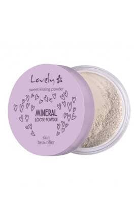 LOVELY-Пудра для обличчя Lovely Mineral Loose мінеральна з високим ступенем матування розсипчаста 5.5 г-5901801630340-