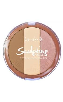 LOVELY-Пудра-палитра Lovely Sculpting для контурирования лица 15 г-5901801600138-