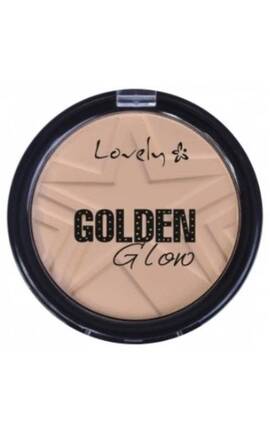 LOVELY-Пудра для обличчя Lovely Golden Glow висвітлювальна 02 10.5 г-5907439137077-