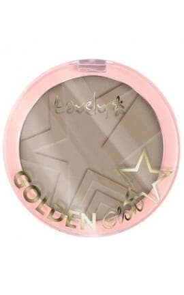 LOVELY-Пудра Lovely Golden Glow Powder для контурирования лица 3 Cool Brown 10 г-5901801630876-