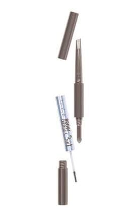 LOVELY-Карандаш для бровей Lovely Brow Creator 3 в 1 Pencil 01 с тушью и пудрой 1 шт-5901801652236-