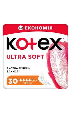 KOTEX-Гигиенические прокладки Kotex Soft Quadro Normal 30 шт-5029053586489-
