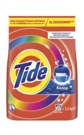 TIDE-Пральний порошок Tide Color 3.4 кг-8006530172257-
