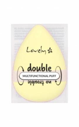 LOVELY-Спонж для макіяжу Lovely Double No Trouble багатофункціональний 1 шт-5905309910492-
