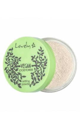 LOVELY-Пудра для лица Lovely Vegan Loose Powder фиксирующая 7 г-5901801671671-