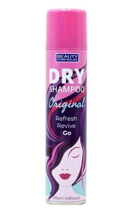 BEAUTY FORMULAS-Сухой шампунь Beauty Formulas Original 200 мл-5012251014243-