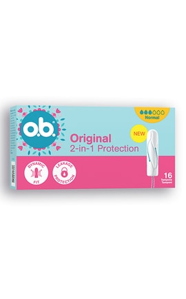 O.B.-Тампони жіночі гігієнічні o.b. Original Normal 16 шт-3574661900476-