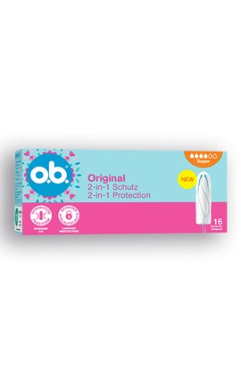 O.B.-Тампони жіночі гігієнічні o.b. Original Super 16 шт-3574661900308-