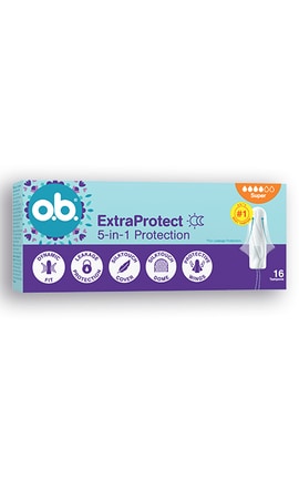 O.B.-Тампони o.b. ExtraProtect Super 16 шт -3574661900445-