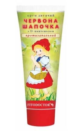 FITODOCTOR-Крем дитячий Фітодоктор Червона шапочка протизапальний з D-пантенолом 75 г-4820215050487-