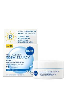 NIVEA-Крем для лица NIVEA SPF30 с алоэ вера и гиалуроновой кислотой 50 мл-9005800396873-