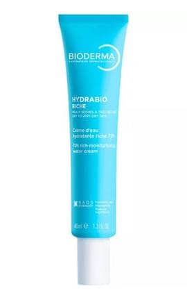 BIODERMA-Крем для сухой кожи Bioderma Hydrabio Rich Moisturising Water Cream 72H, интенсивно увлажняющий 40 мл-3701129814338-