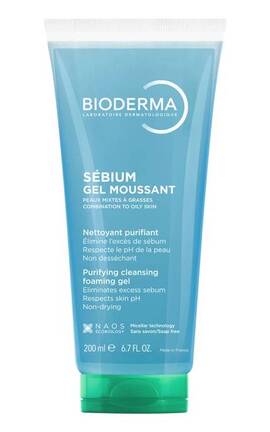 BIODERMA-Гель Bioderma Sebium Очищающий 200 мл-3701129812792-
