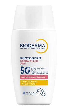 BIODERMA-Солнцезащитный ультра-флюид для лица Bioderma Photoderm AR+ SPF50+ против покраснений 40 мл-3701129817957-