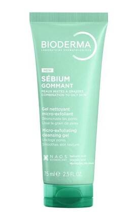 BIODERMA-Гель-гомаж для лица Bioderma Sebium отшелушивающий 75 мл-3701129814727-