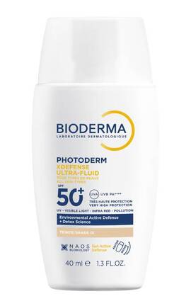 BIODERMA-Солнцезащитный ультрафлюид Bioderma Photoderm XDéfense Ultra-Fluid SPF50+ 01 40 мл-3701129813621-